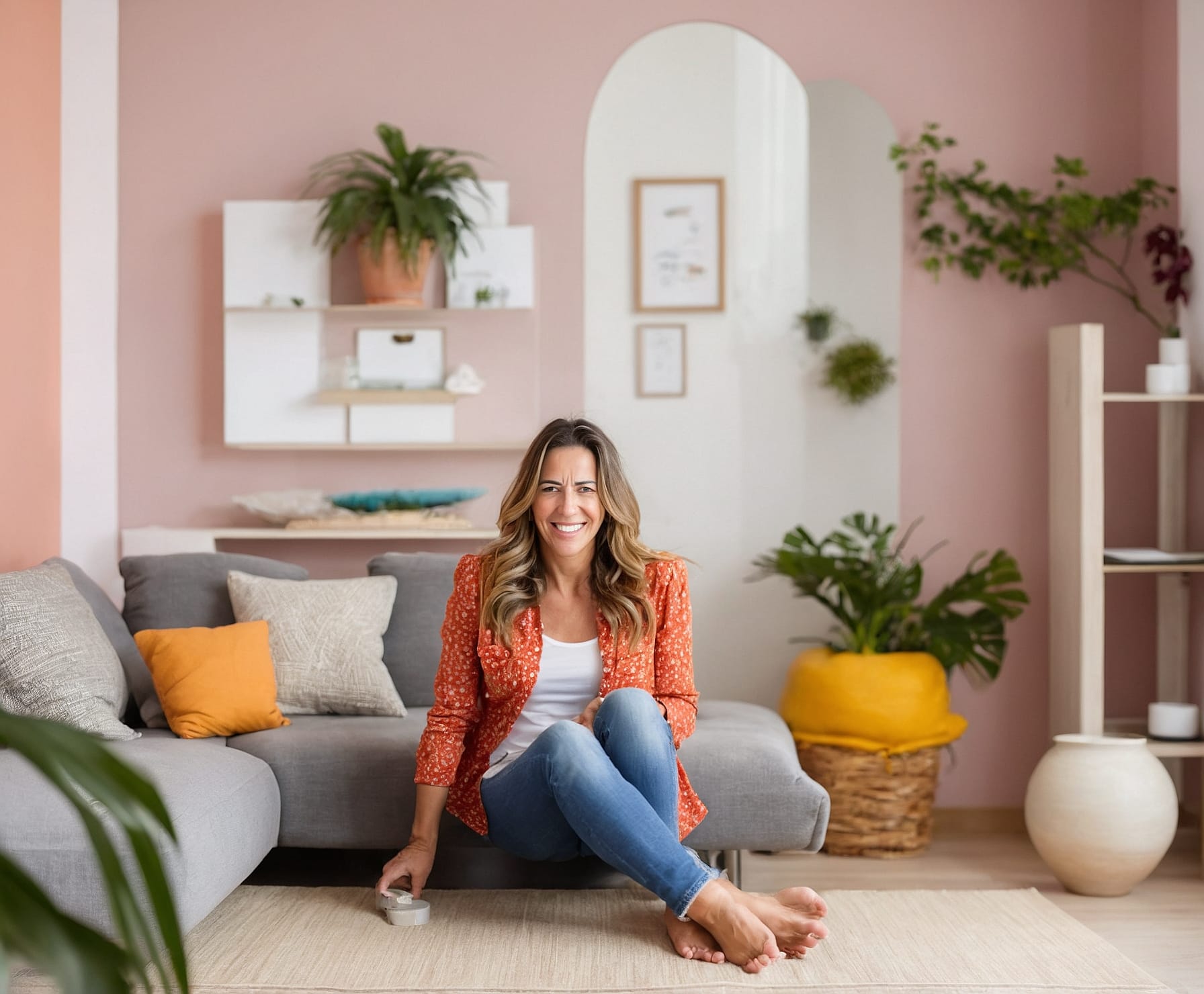 Personas conectadas en terapia online desde casa